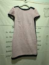 Banana Republic Framed Pink Tweed Mini Dress: 4 - Image 1