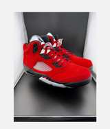 Nike Air Jordan 5 Retro Raging Bull Red size 10 - Image 1
