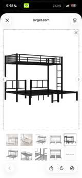 Wrought Studio Metal Bunk Bed Frame - Image 3