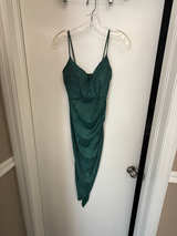 Green Glitter Windsor Homecoming Dress - Image 1