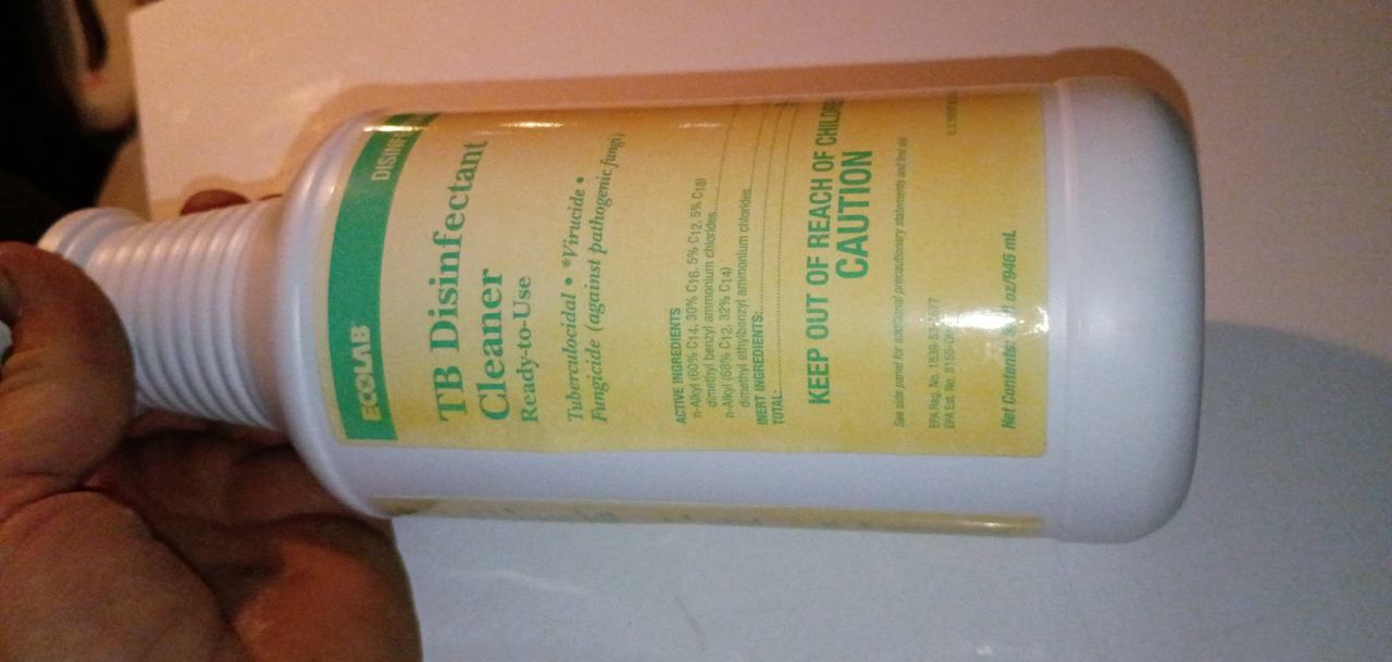 Ecolab TB Disinfectant Cleaner Ready-to-Use