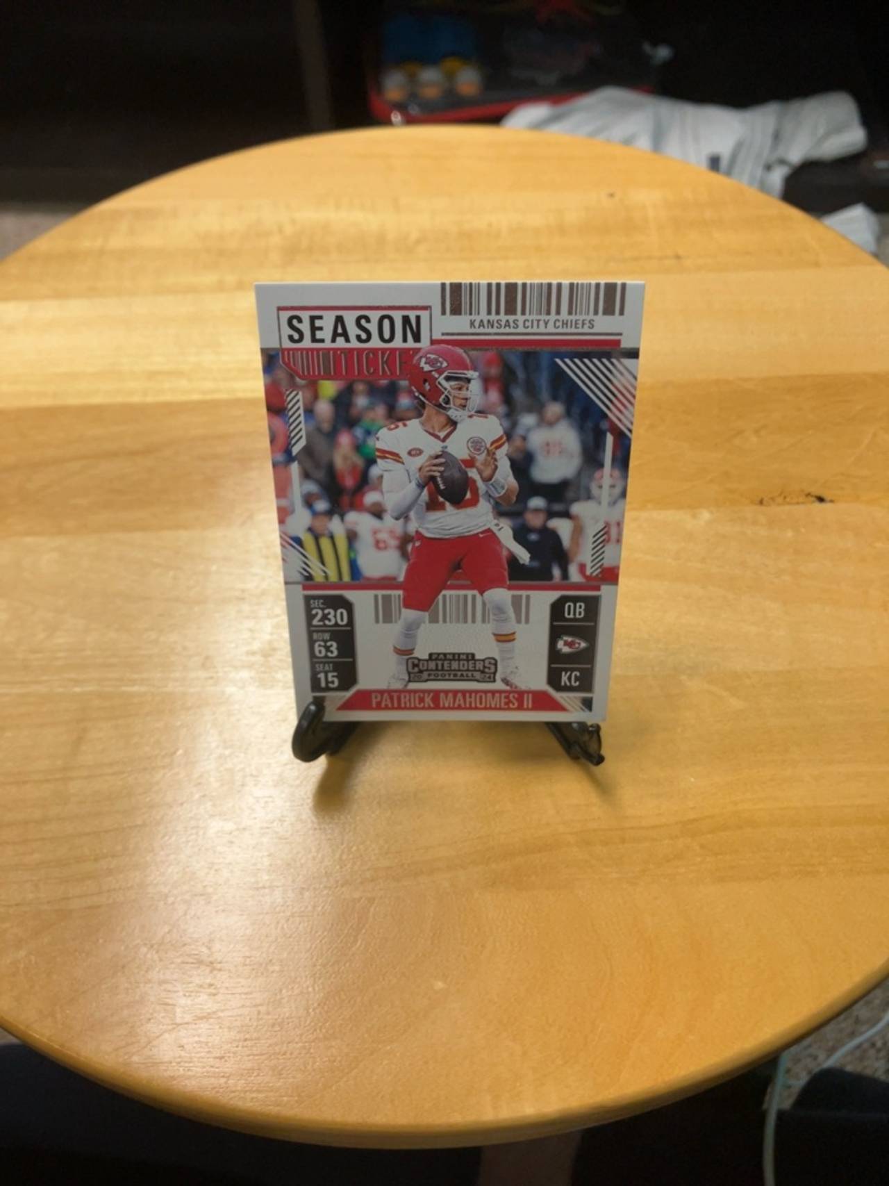 Panini Contenders NFL Patrick Mahomes II #50