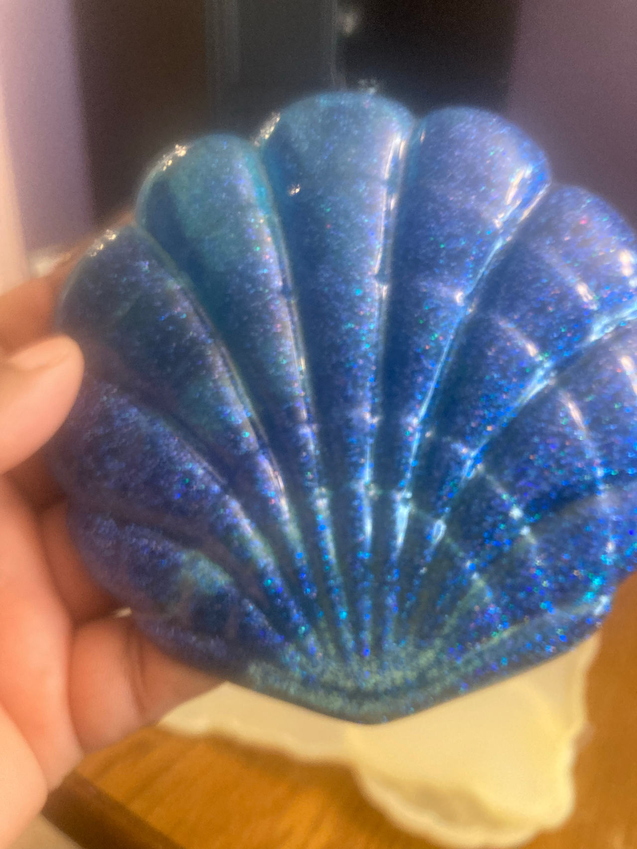 Resin Seashell Trinket Dish