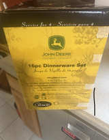 John Deere Timeless 16-Piece Dinnerware Set - Image 2