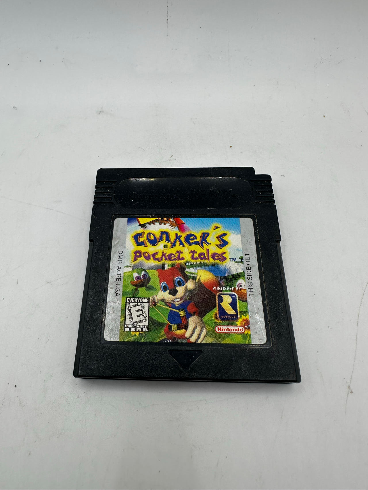 Conker's Pocket Tales (Nintendo Gameboy Color, 1999) Cartridge Only Saves Tested