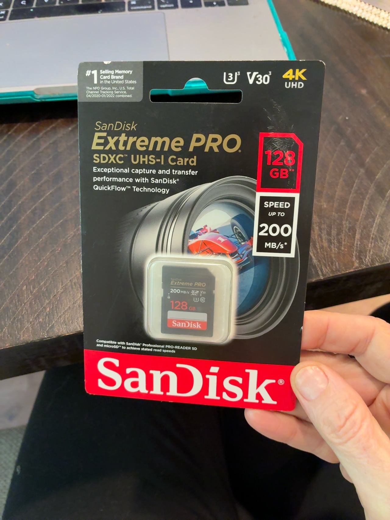 SanDisk Extreme Pro SDXC 128GB UHS-I Memory Card