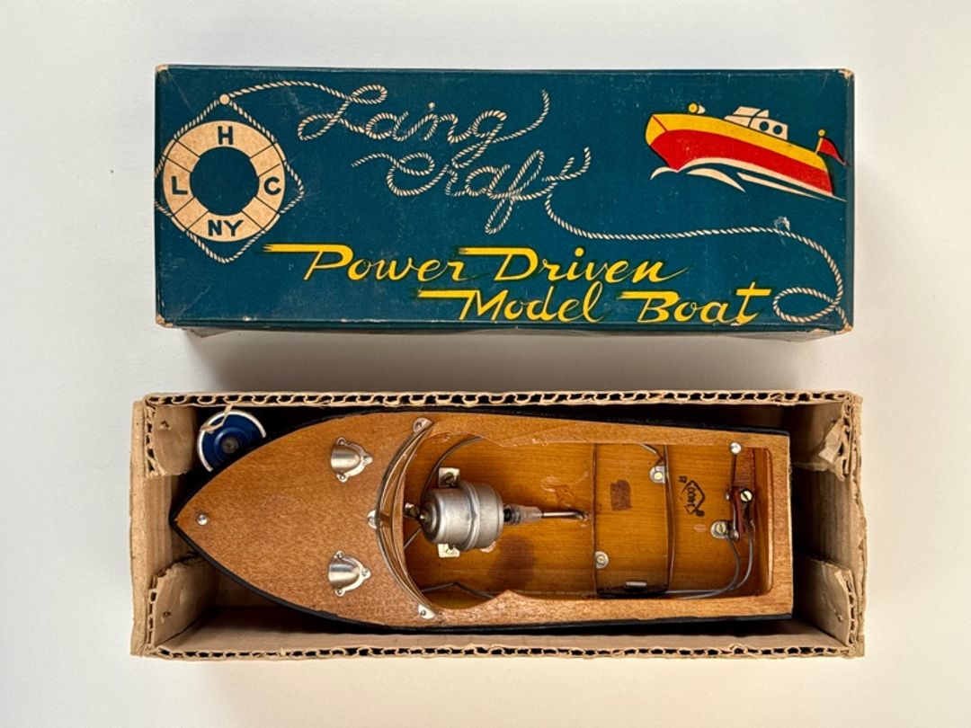 Langcraft Power Driven Model Boat (Vintage)
