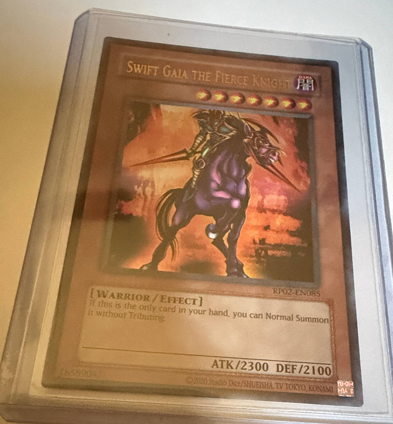 Swift Gaia the Fierce Knight RP02-EN085 Super Rare