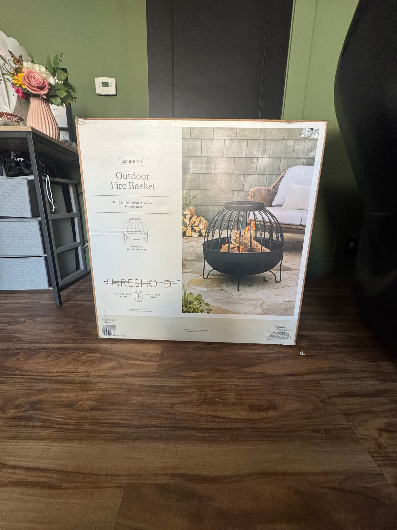 Threshold Outdoor Fire Basket