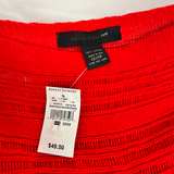 Ashley Stewart Women’s Plus Size 22/24 Red Ribbed Knit Tunic Sweater NWT - Image 8
