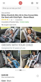 Britax One4Life ClickTight All-in-One Car Seat - Image 3