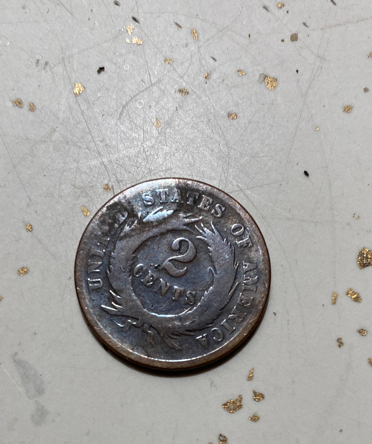1864 United States Two-Cent Piece