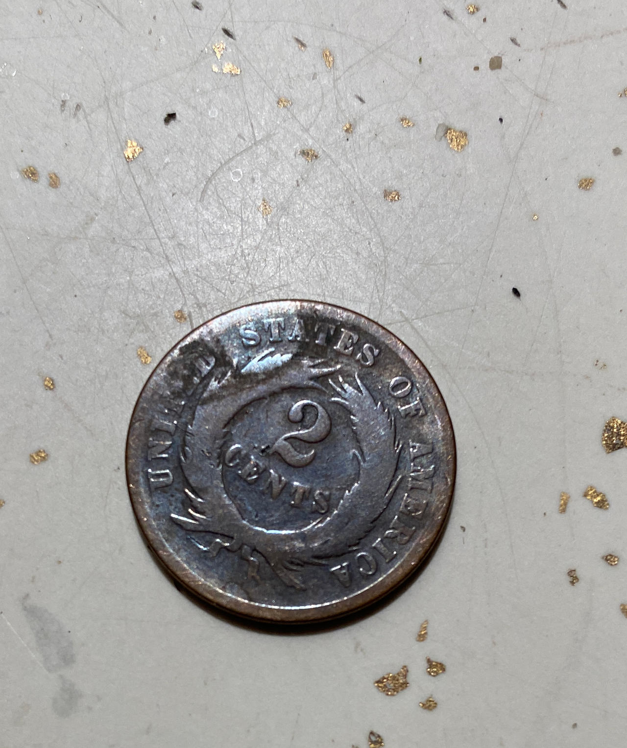 1864 United States Two-Cent Piece