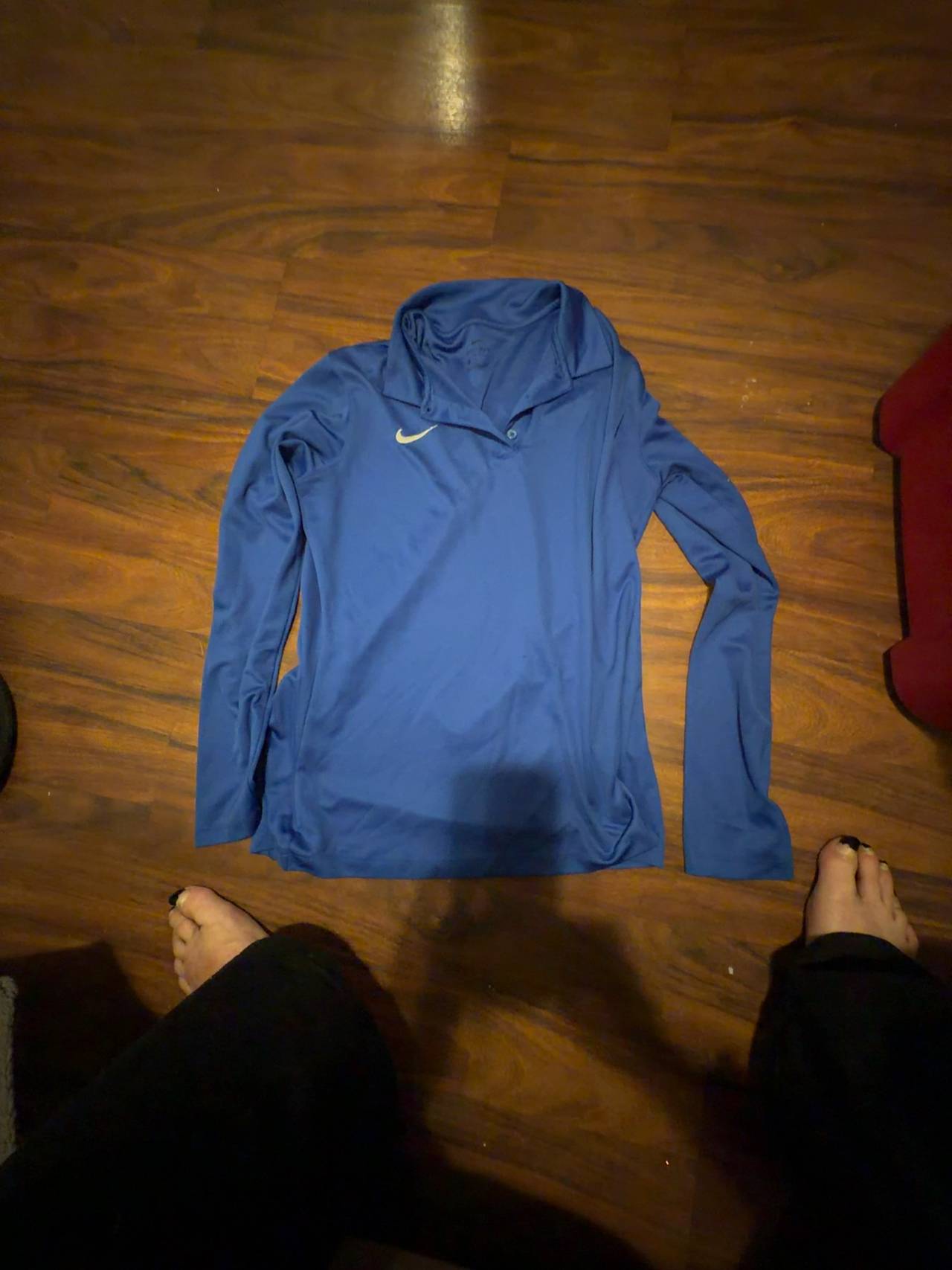 Nike Dri-FIT ADV Tour Women's 1/4-Zip Golf Hoodie Blue