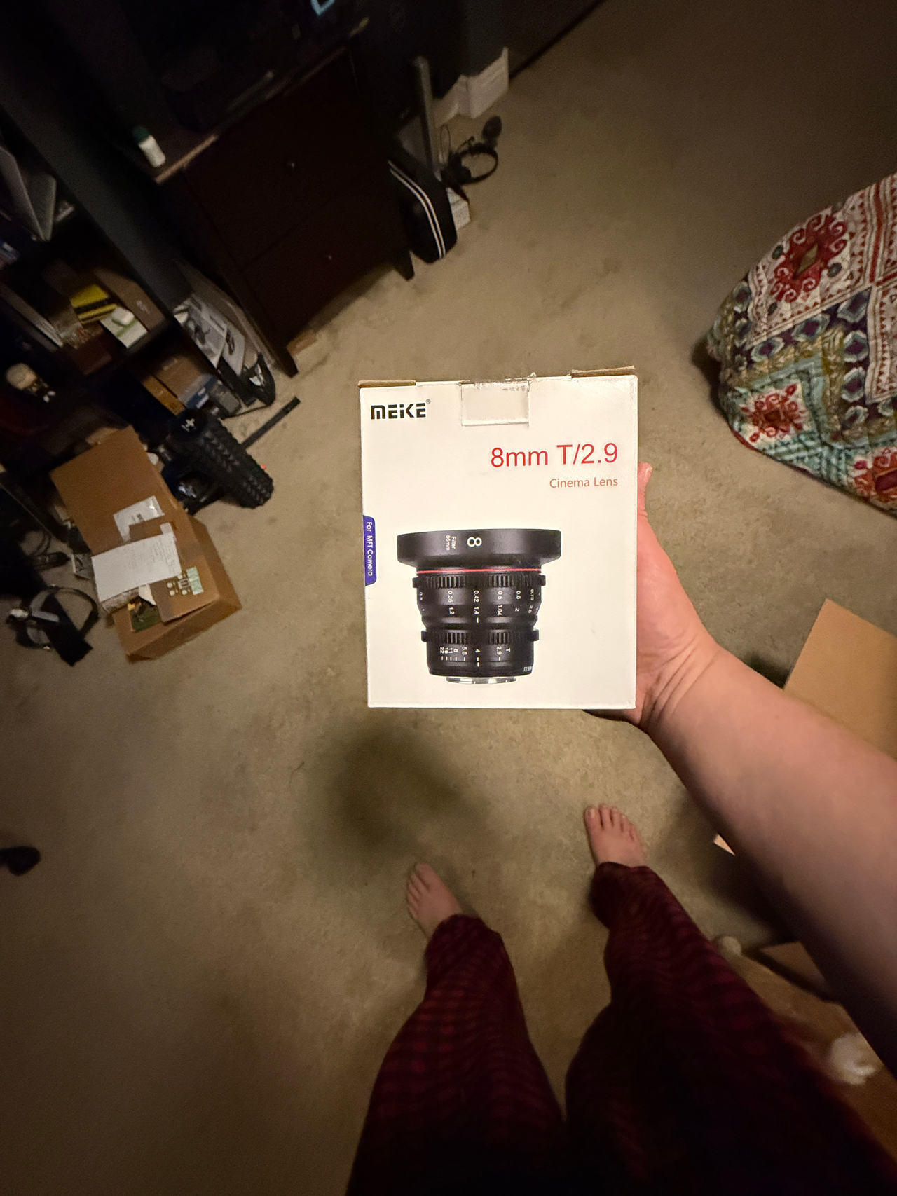 Meike 8mm T2.9 Large Aperture Wide Angle Manual Focus Cinema Lens
