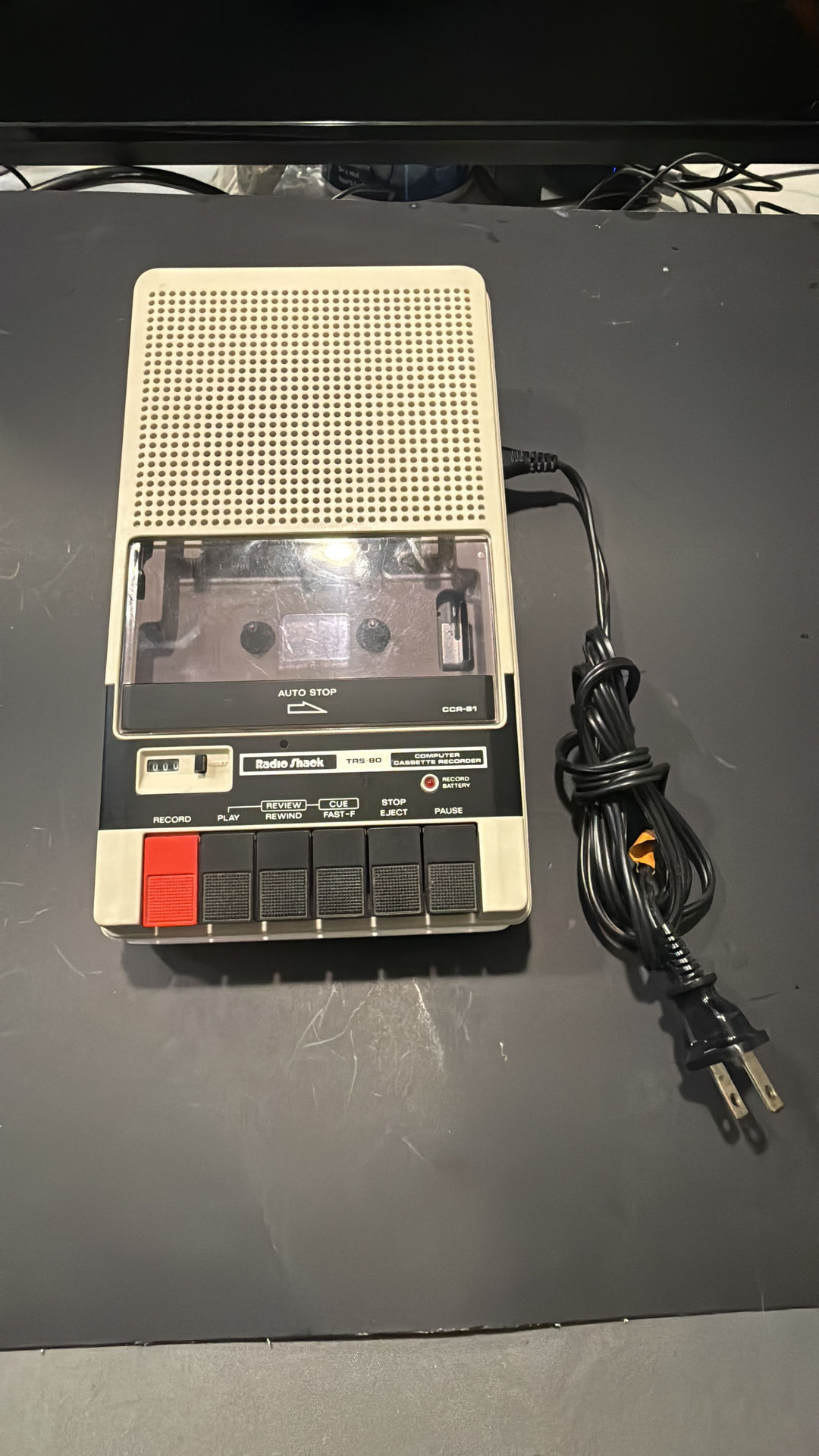 RadioShack TRS-80 CCR-81 Computer Cassette Recorder
