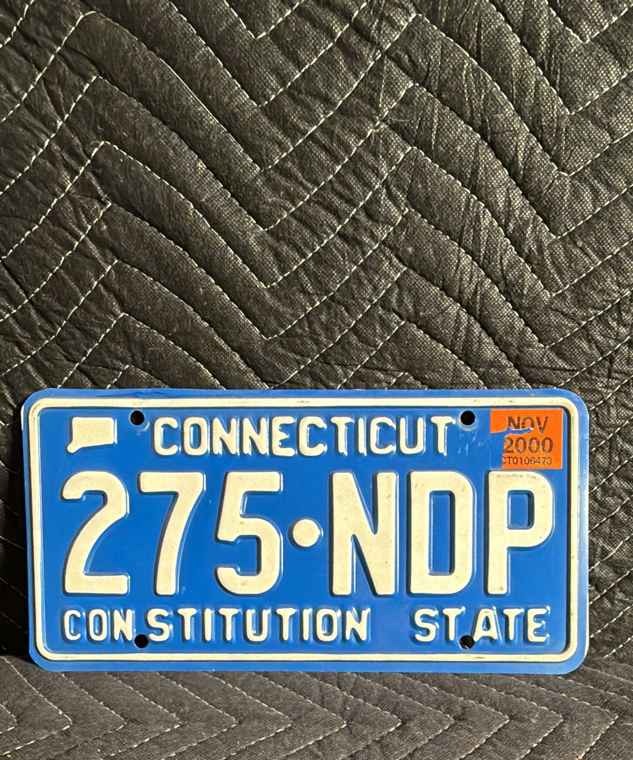 Connecticut License Plate (Constitution State)