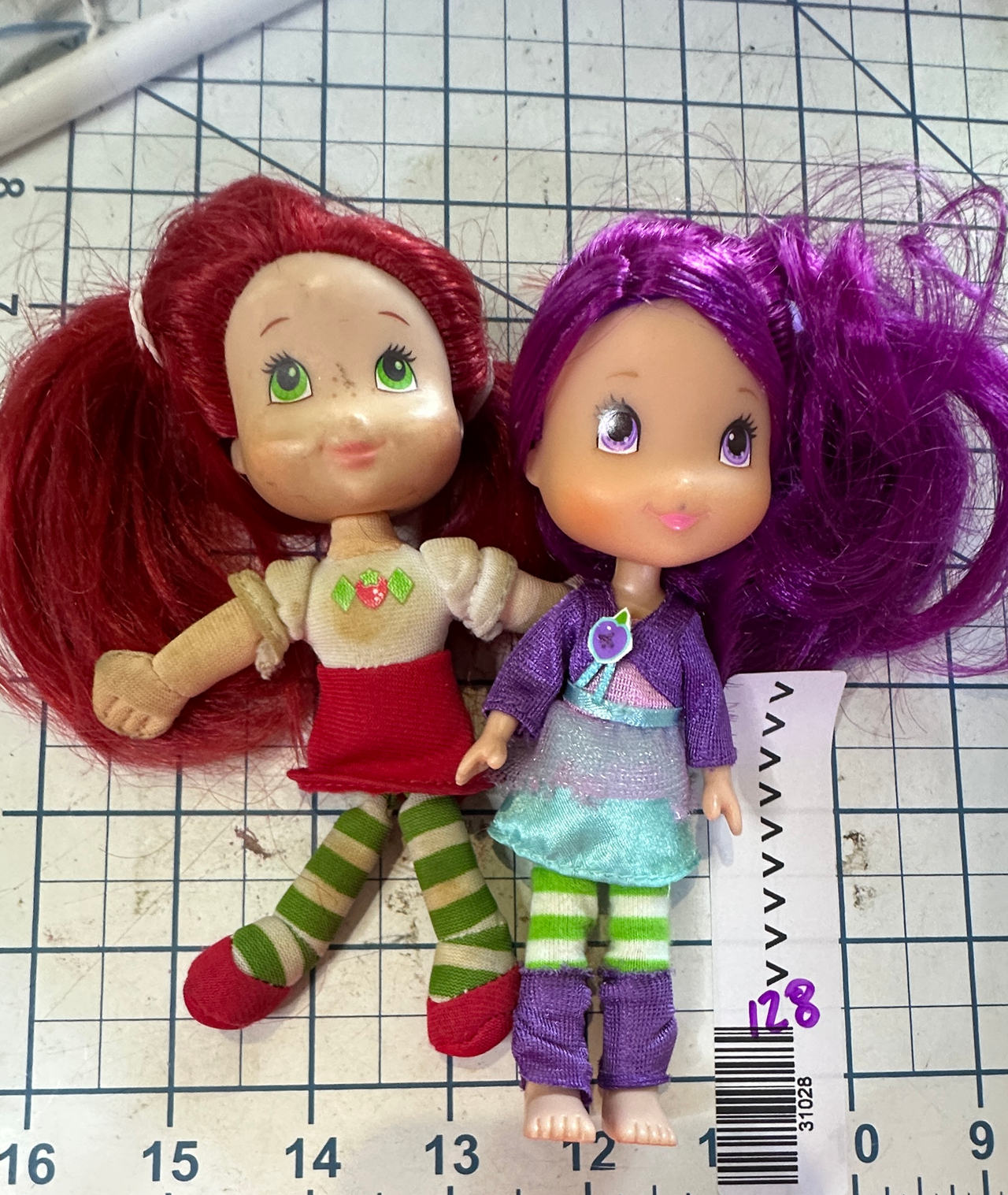 Strawberry Shortcake and Plum Pudding 6" Dolls