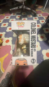 Funko Pop! Retro Toys: Clue - Colonel Mustard with the Revolver #53 Target Con 2021 Exclusive - Image 2