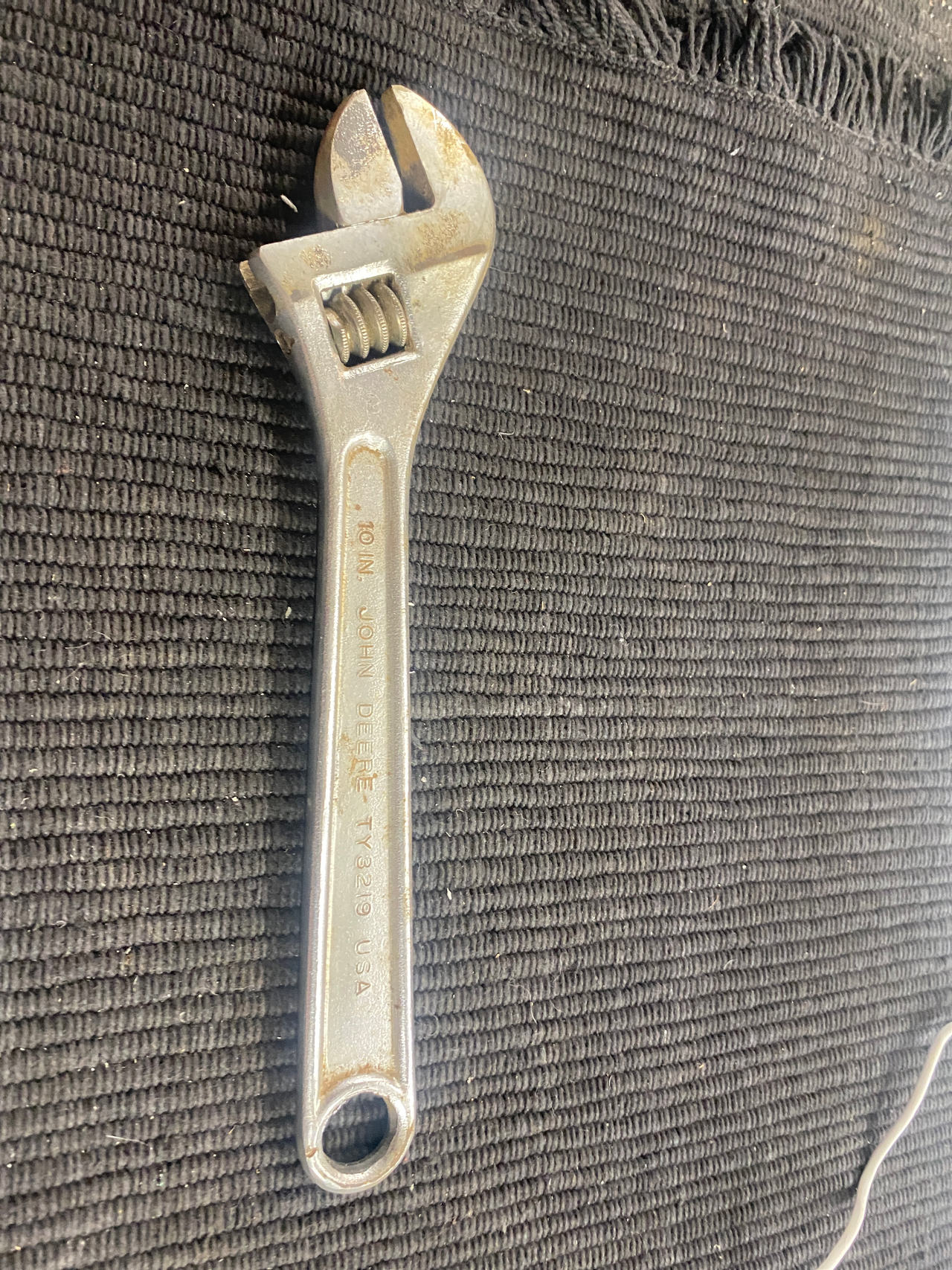 John Deere TY3219 10-Inch Adjustable Wrench