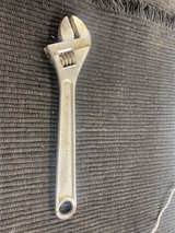 John Deere TY3219 10-Inch Adjustable Wrench - Image 1