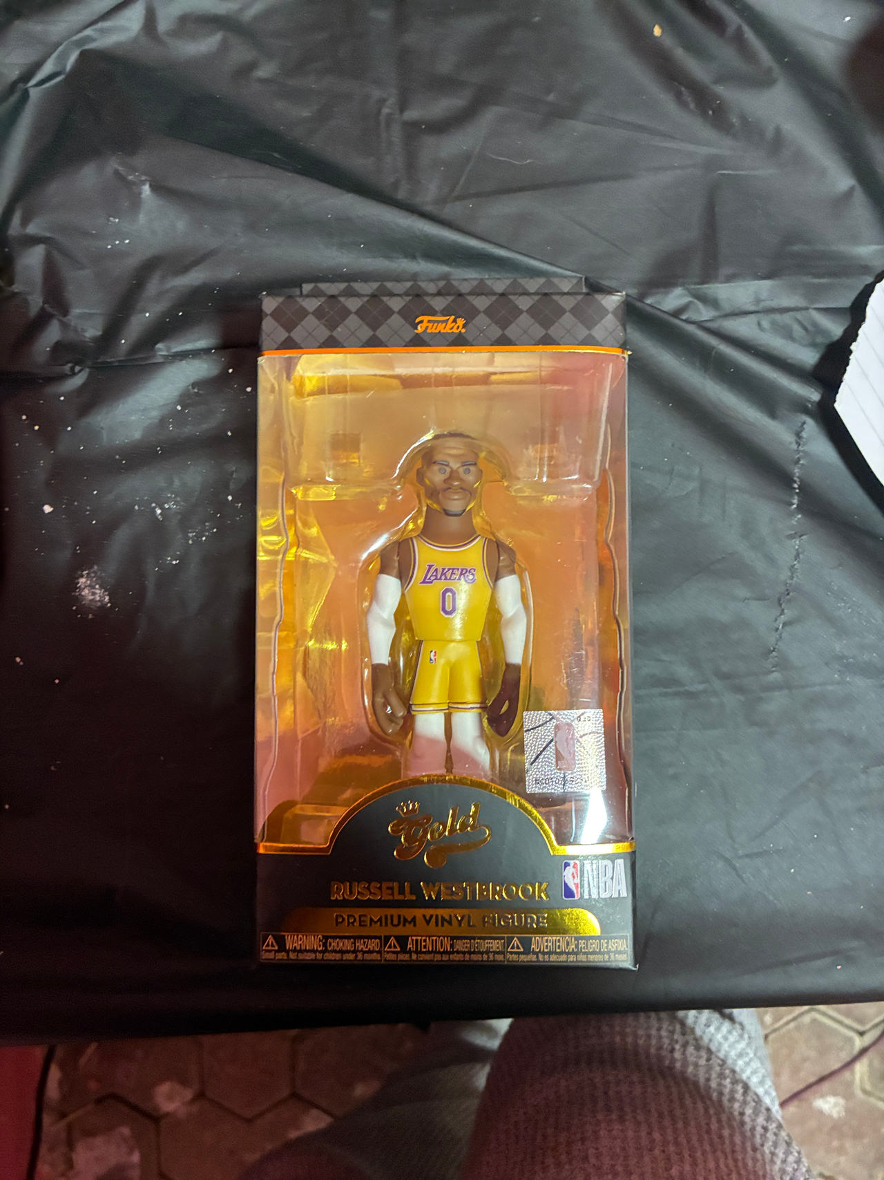 Funko Gold NBA Russell Westbrook 5" Vinyl Figure