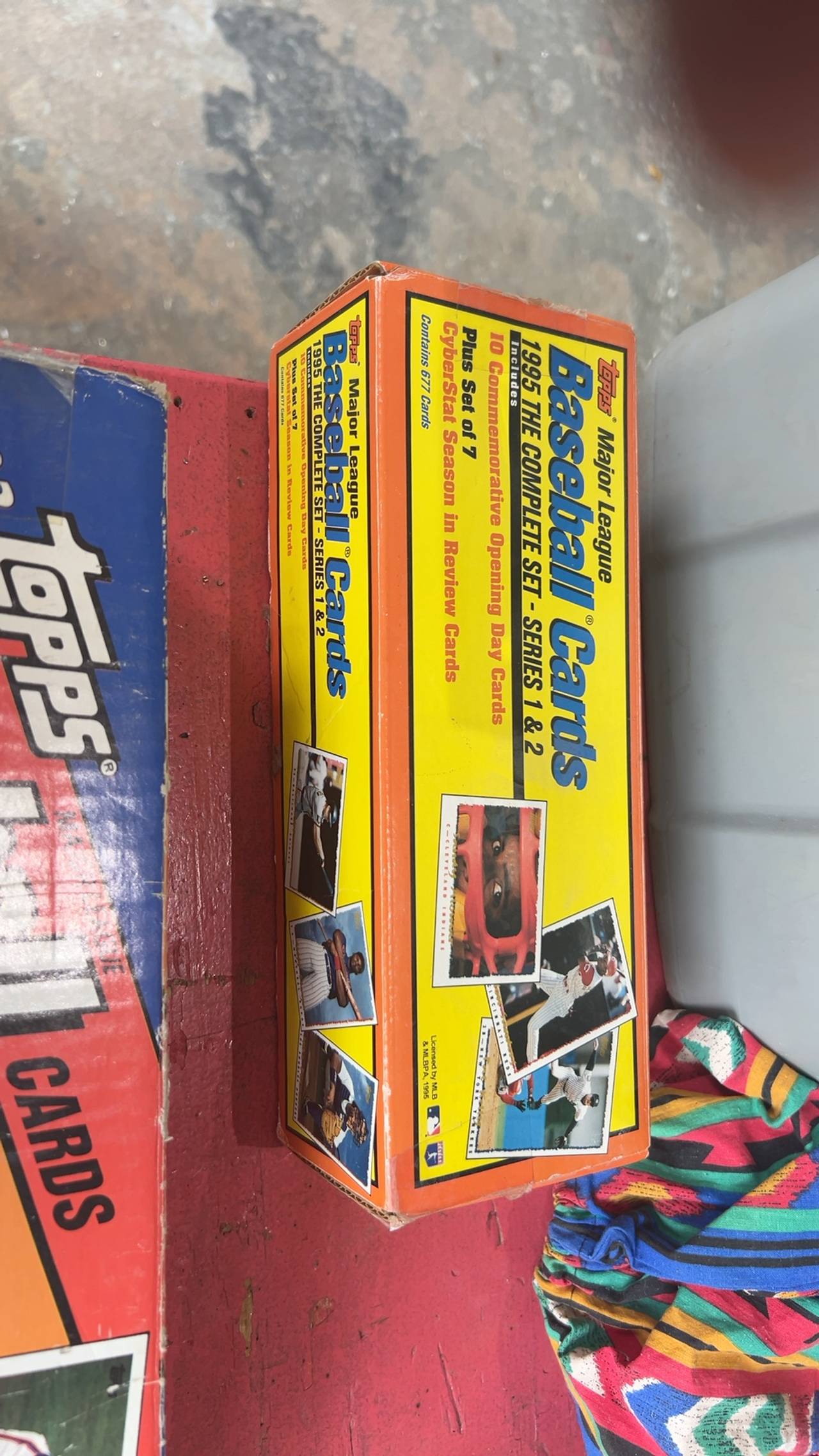 Topps 1995 Baseball Factory Sealed Set (677 Cards)