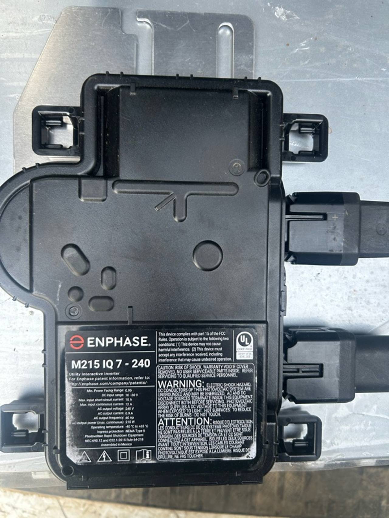 Enphase IQ7-240 Microinverter