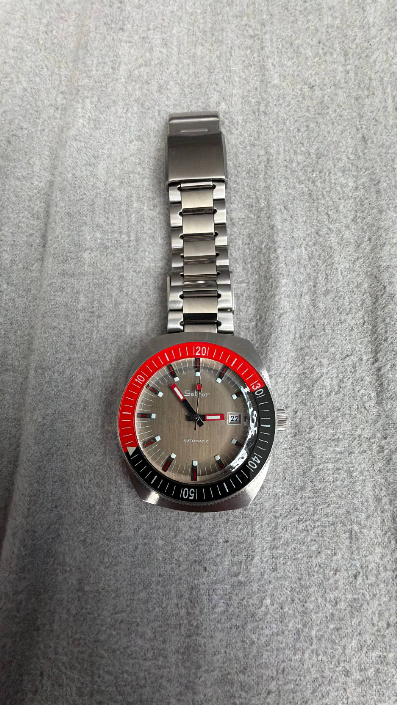 Selhor Vintage Diver Watch