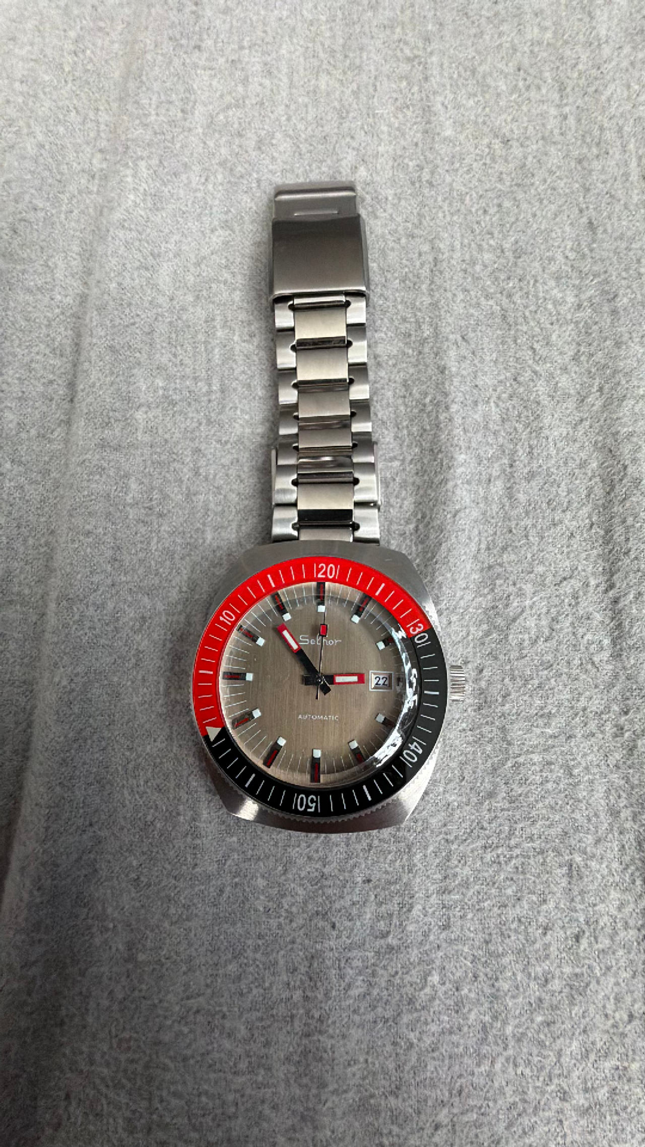 Selhor Vintage Diver Watch