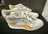 Reebok BB 4000 II Mid White Yellow size 7.5 - Image 6