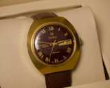 Zodiac SST 36000 Automatic – Maroon Dial, Day/Date, Swiss Vintage - Image 3