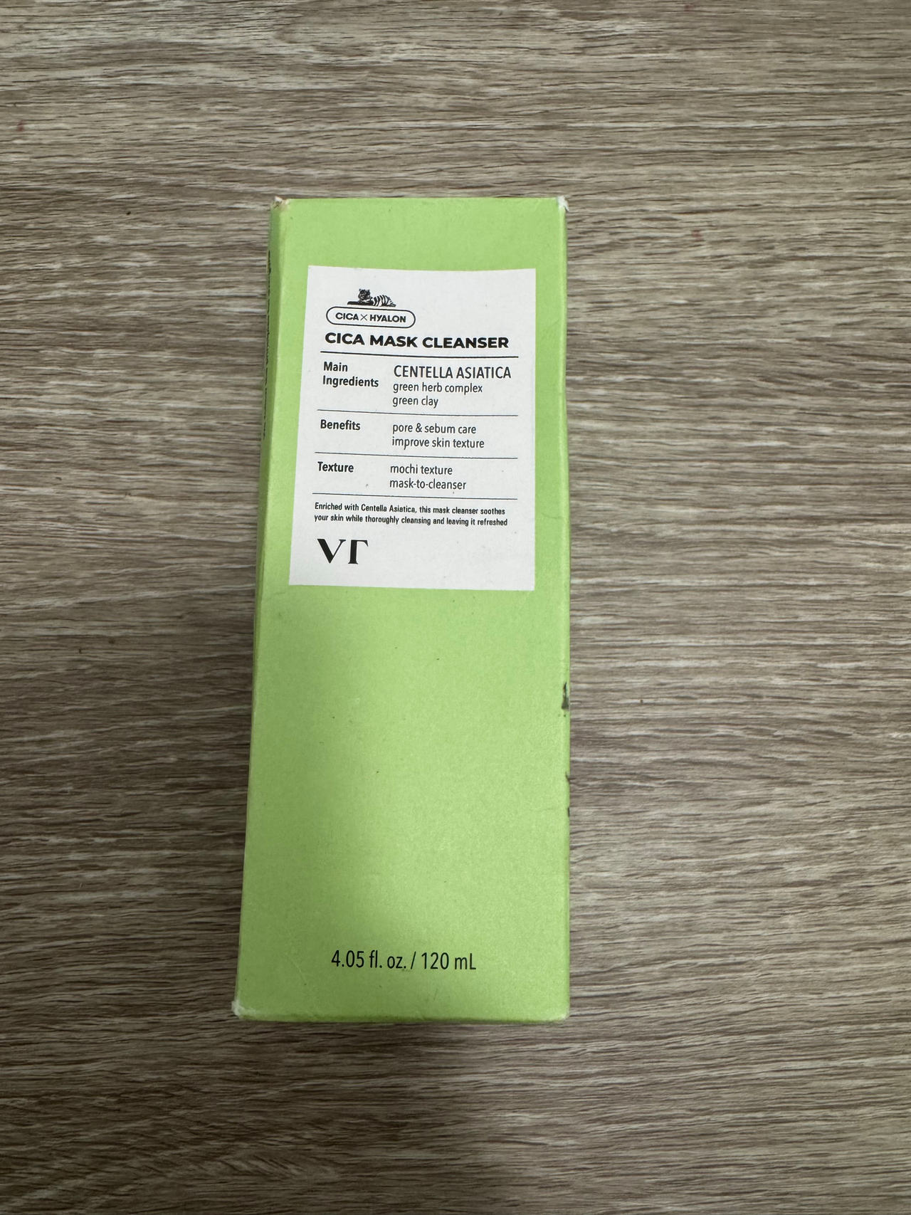 VT Cica Mask Cleanser
