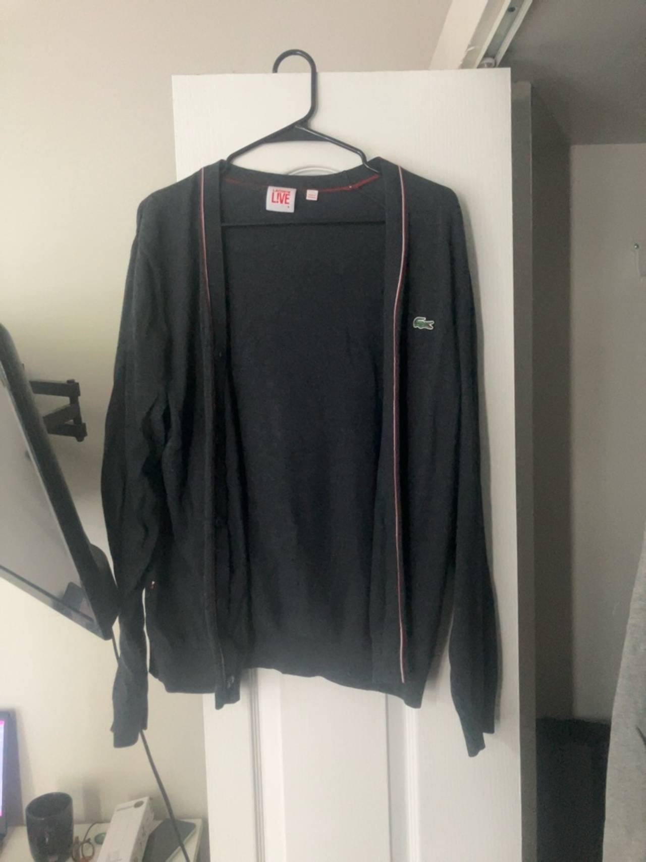 Lacoste Men's Live Cotton Cardigan