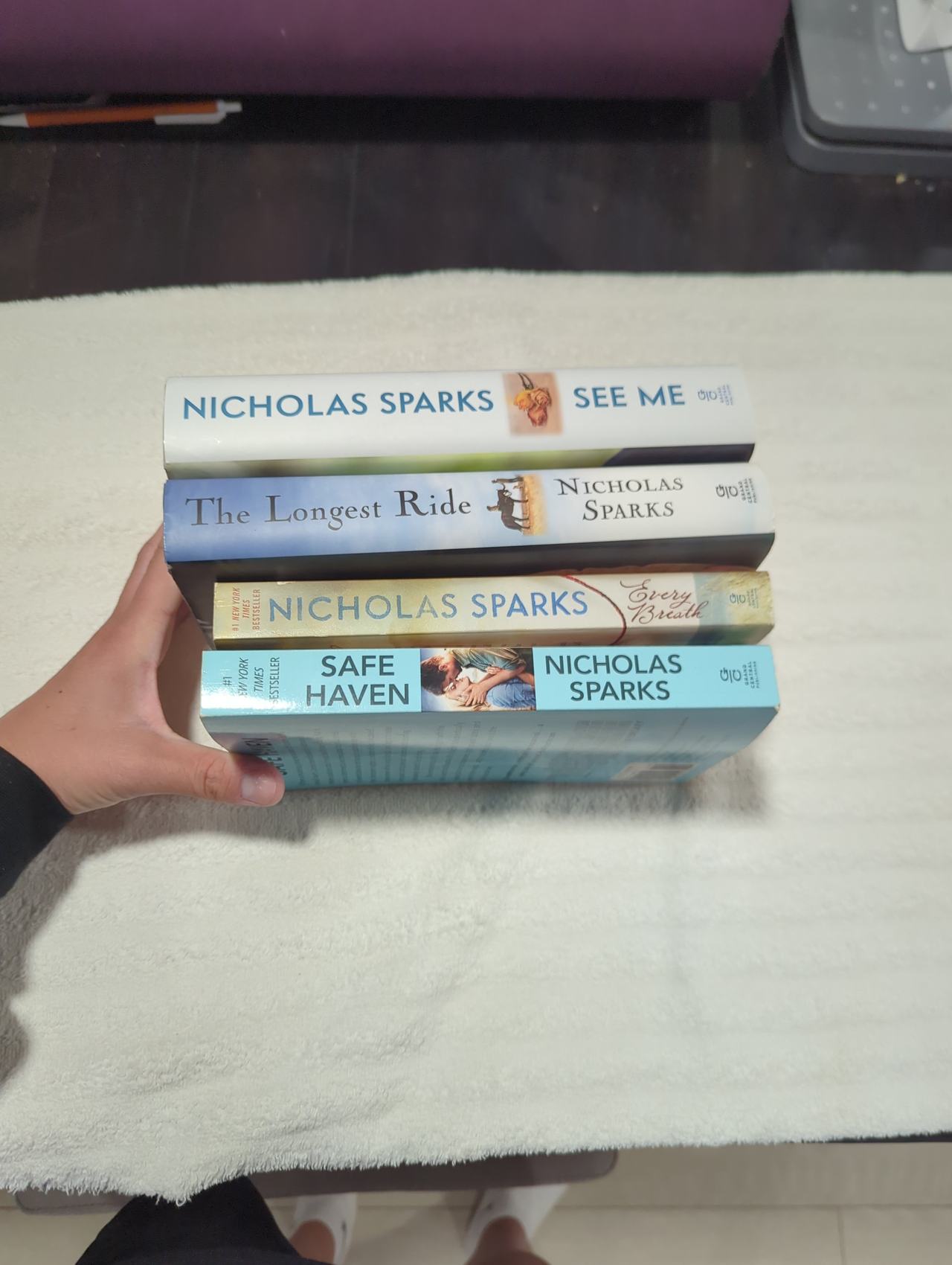 Nicholas Sparks 4-Book Paperback Bundle
