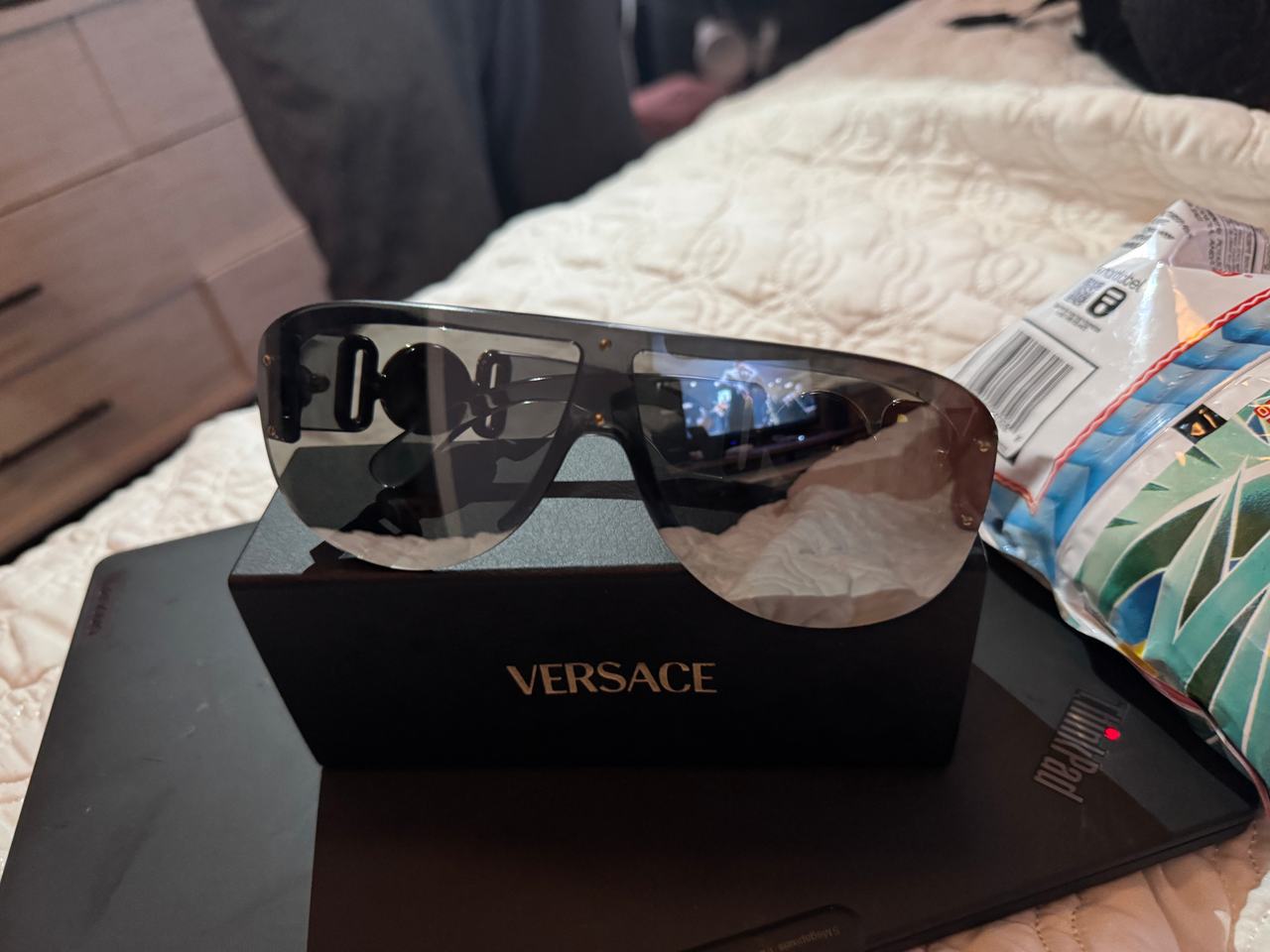Versace VE2235 Shield Sunglasses
