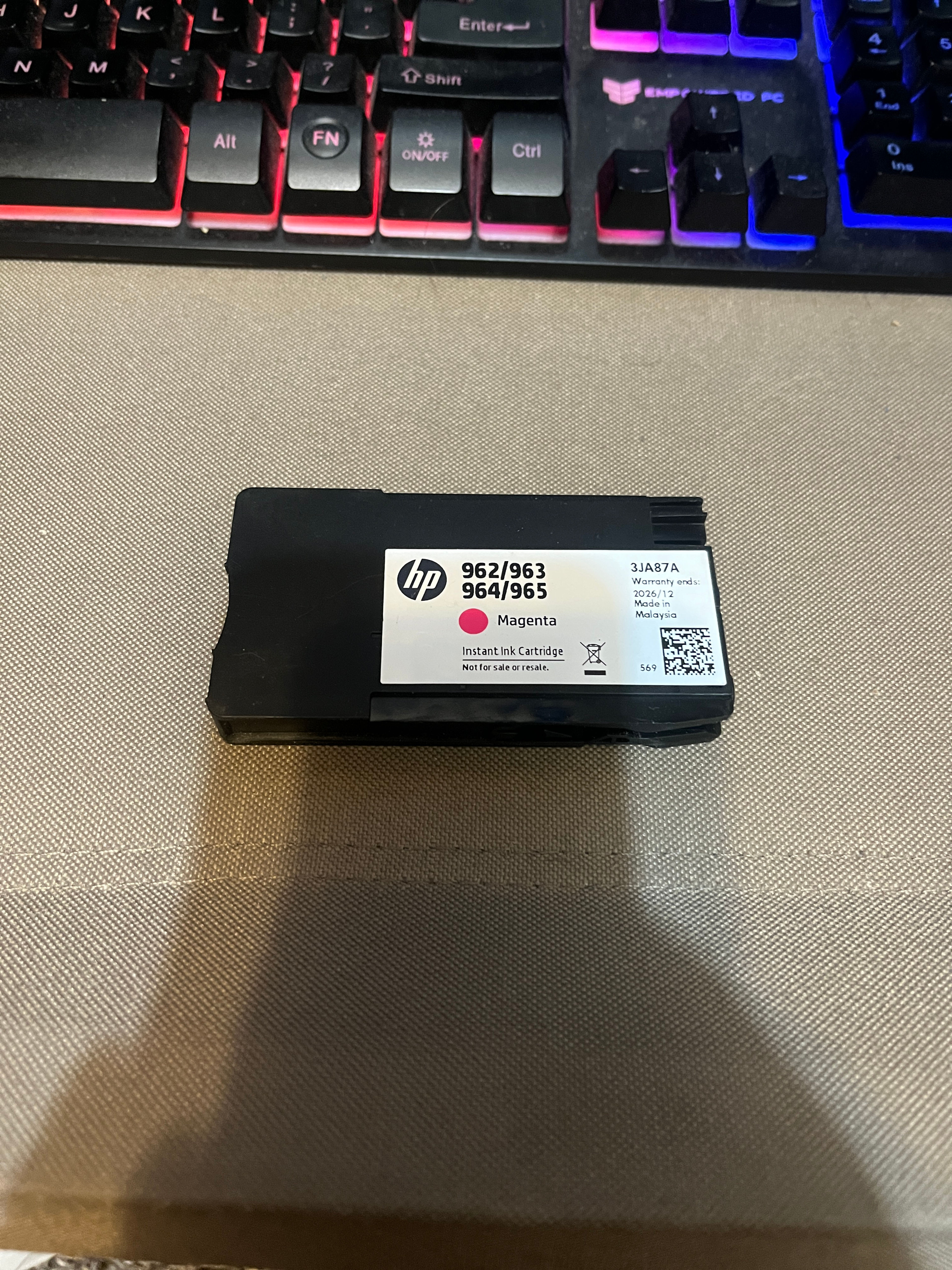HP 962 Magenta Ink Cartridge