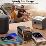 60000mAh Portable Power Bank with LED Light and Digital Display - Image 4