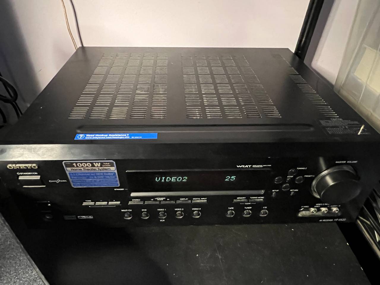 Onkyo HT-R520 AV Receiver 1000W