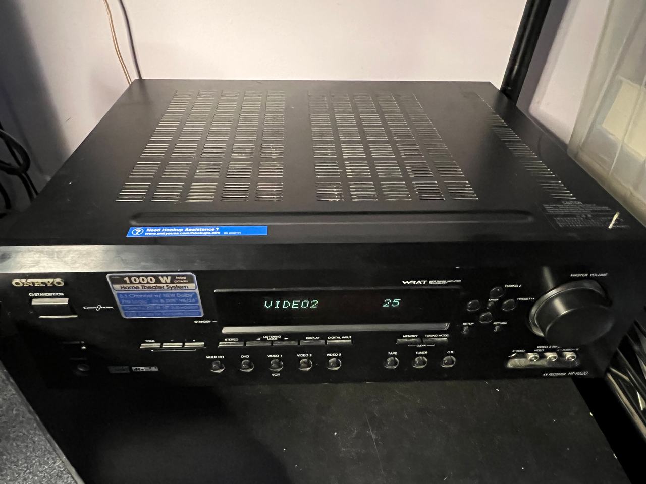 Onkyo HT-R520 AV Receiver 1000W