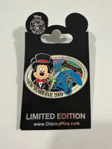 Disney Pin New Year’s Eve 2009 Mickey Tinker Bell Walt Disney World Limited Edit - Image 1