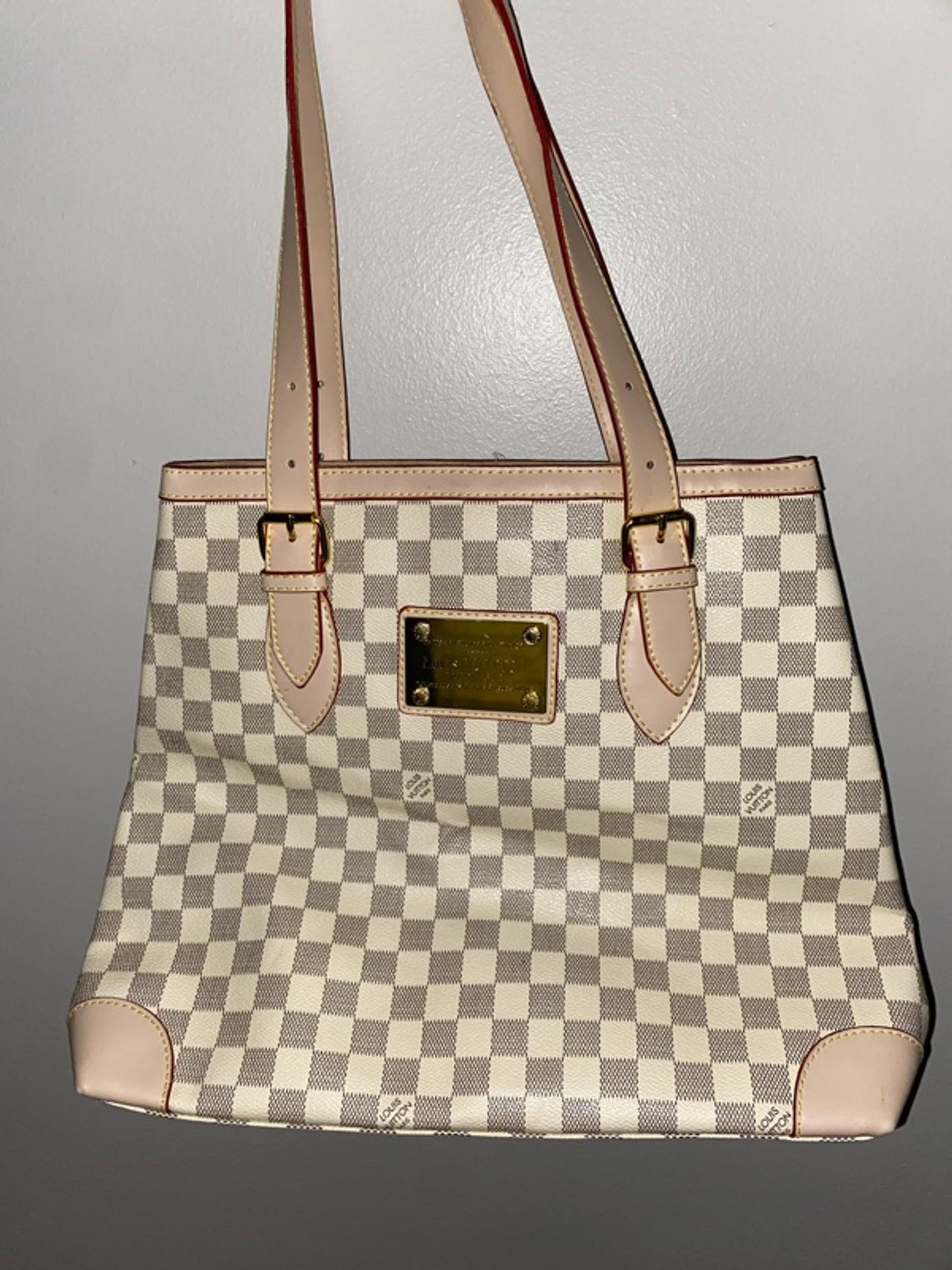 Louis Vuitton Hampstead Damier Azur PM Tote