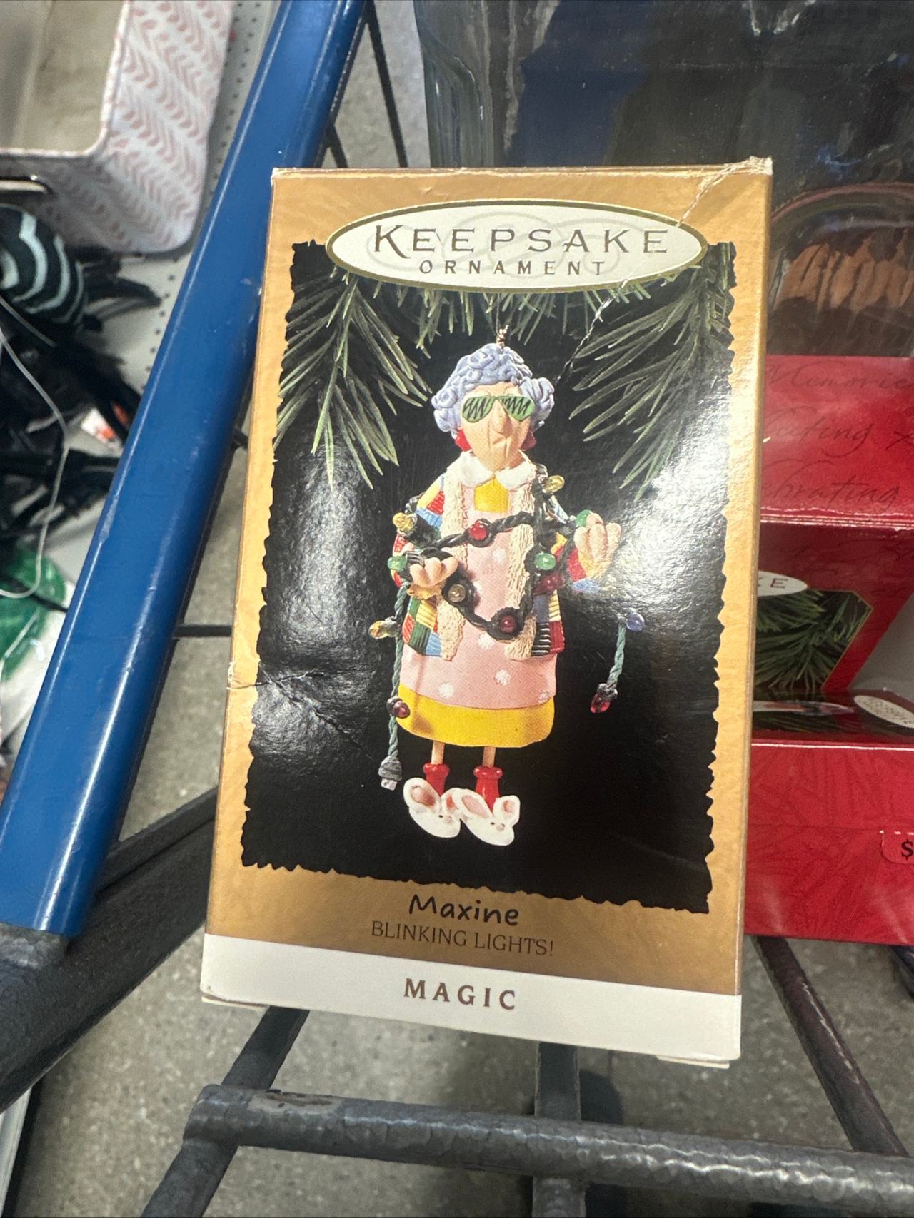 Hallmark Keepsake Ornament Maxine Blinking Lights