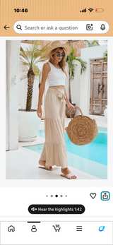 Blooming Jelly Women's Casual Wide Leg Tiered Trousers - Image 6