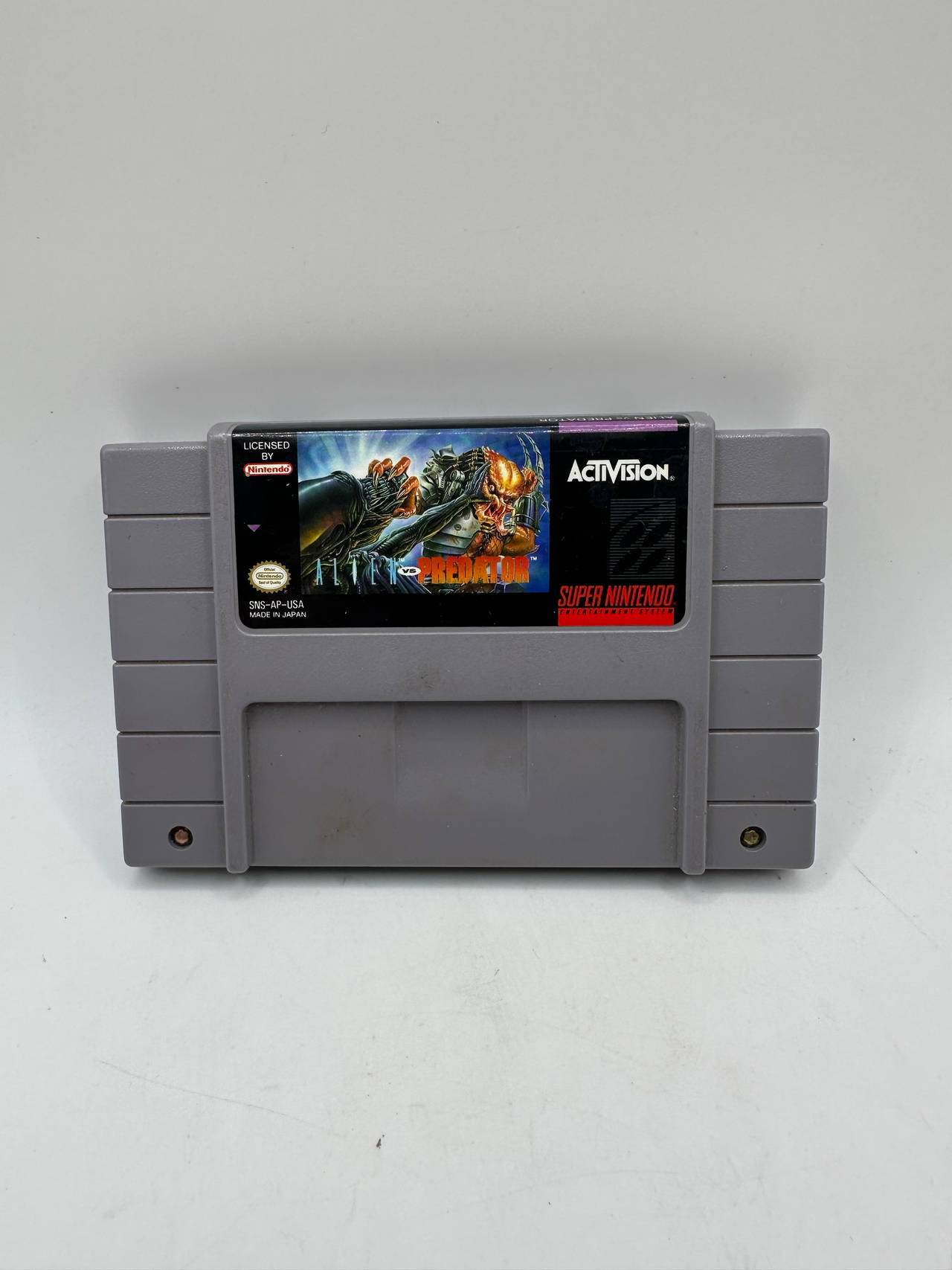 Alien vs. Predator (Super Nintendo, 1993) SNES Authentic Cartridge Only - Tested