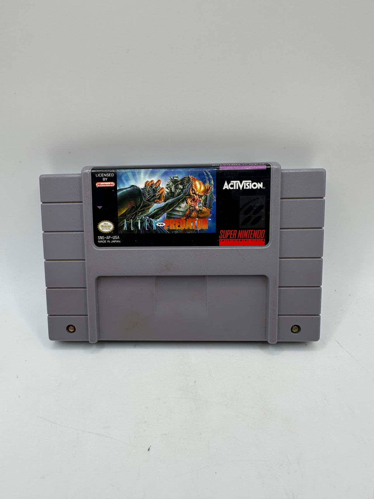 Alien vs. Predator (Super Nintendo, 1993) SNES Authentic Cartridge Only - Tested