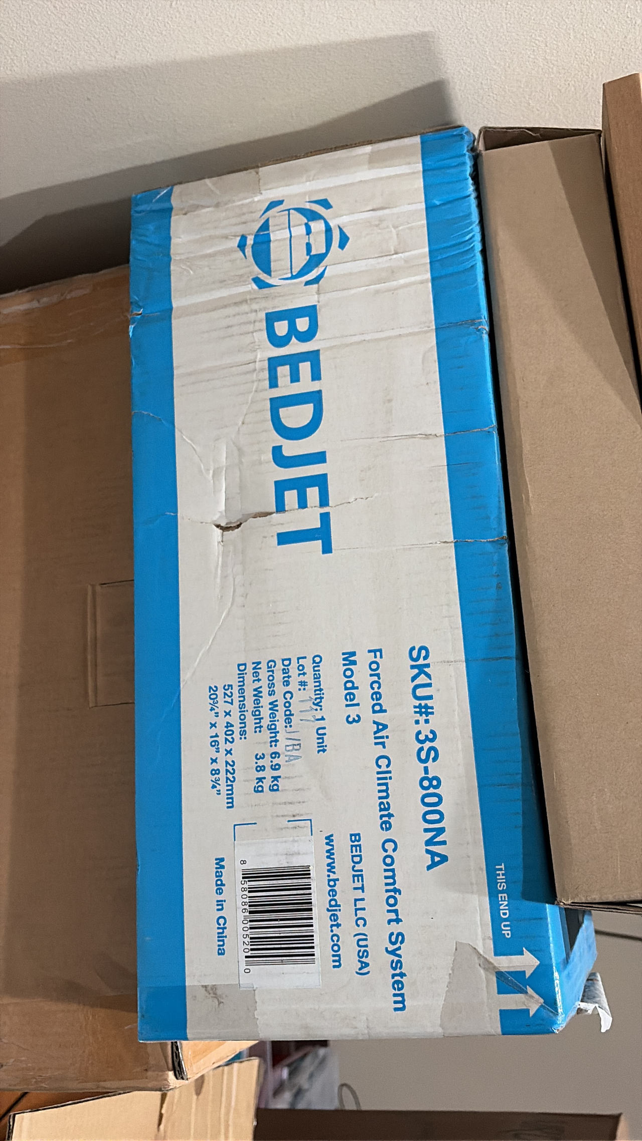 BedJet 3 Forced Air Climate Comfort System