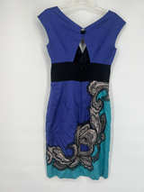 Trina Turk Colorblock Lace Sheath Dress - Image 1
