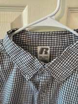 Russell Athletic Georgia Bulldogs Gingham Button-Down Shirt 2XL - Image 3