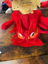 Hyde and Eek! Lobster Dog Costume Red Small - Image 1